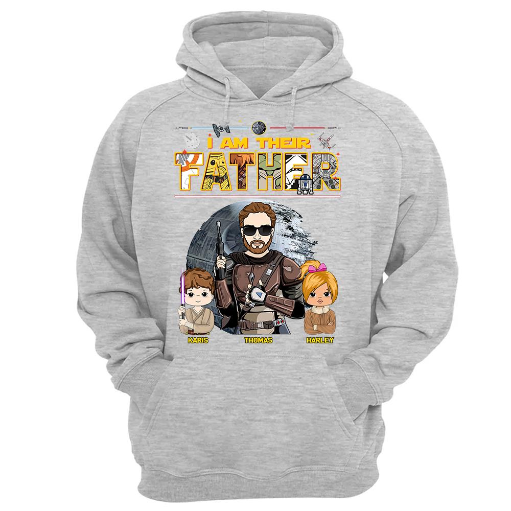 I Am Their Father - Personalized Shirt For Dad Father's Day NA04 Hv01