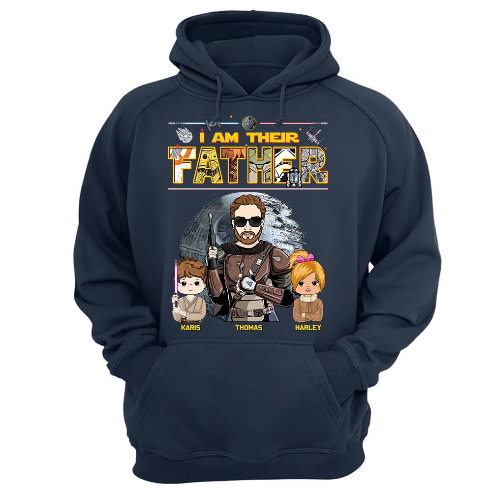I Am Their Father - Personalized Shirt For Dad Father's Day NA04 Hv01