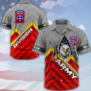 Custom Eagle America Veteran Military Division Rank All Over Print Shirt Hoodies Available To All Military Branches For Veterans K1702 MT2