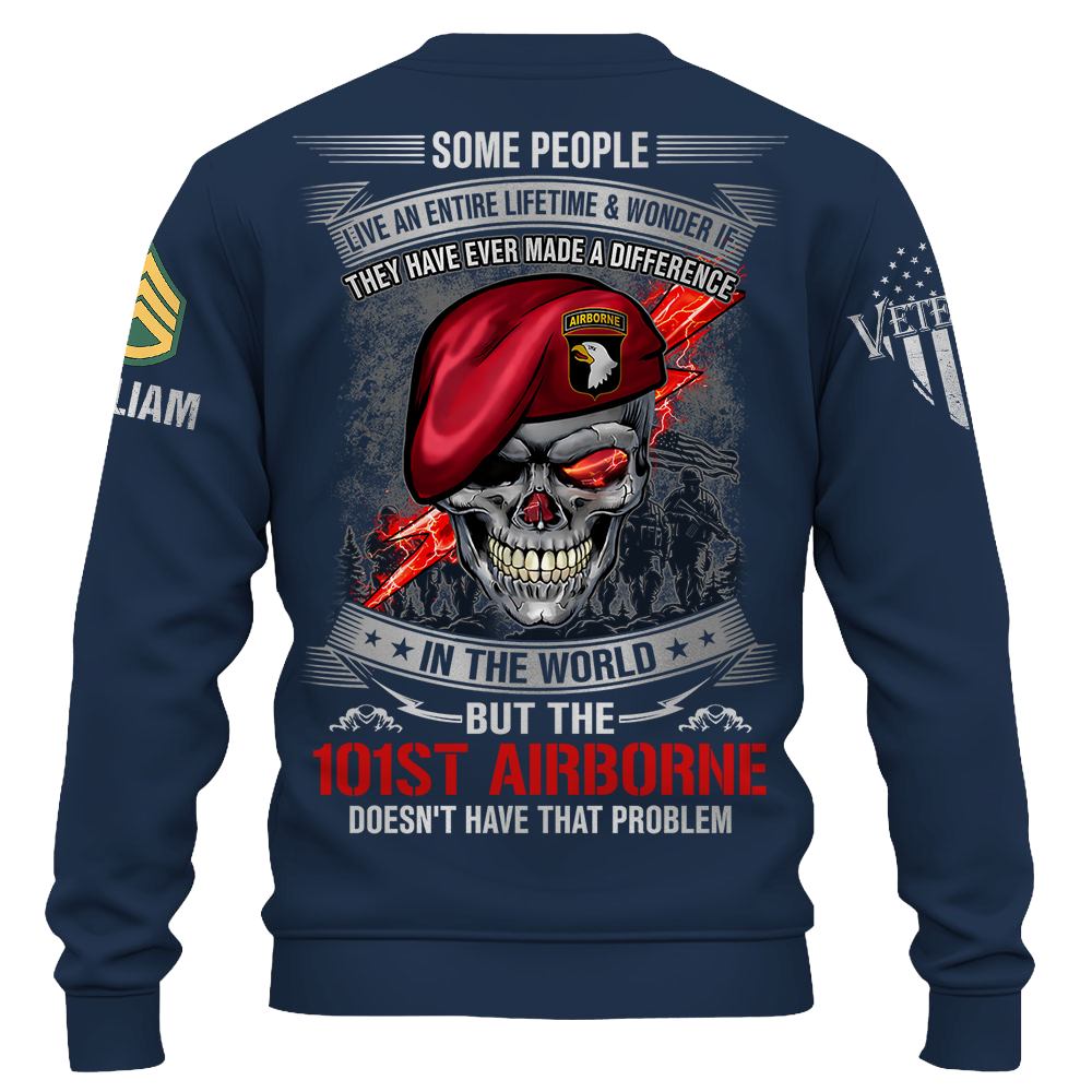Custom Veteran Shirt Some People Live An Entire Lifetime And Wonder If They Had Ever Made A Difference Skull Military Veteran Shirt K1702 Trhn