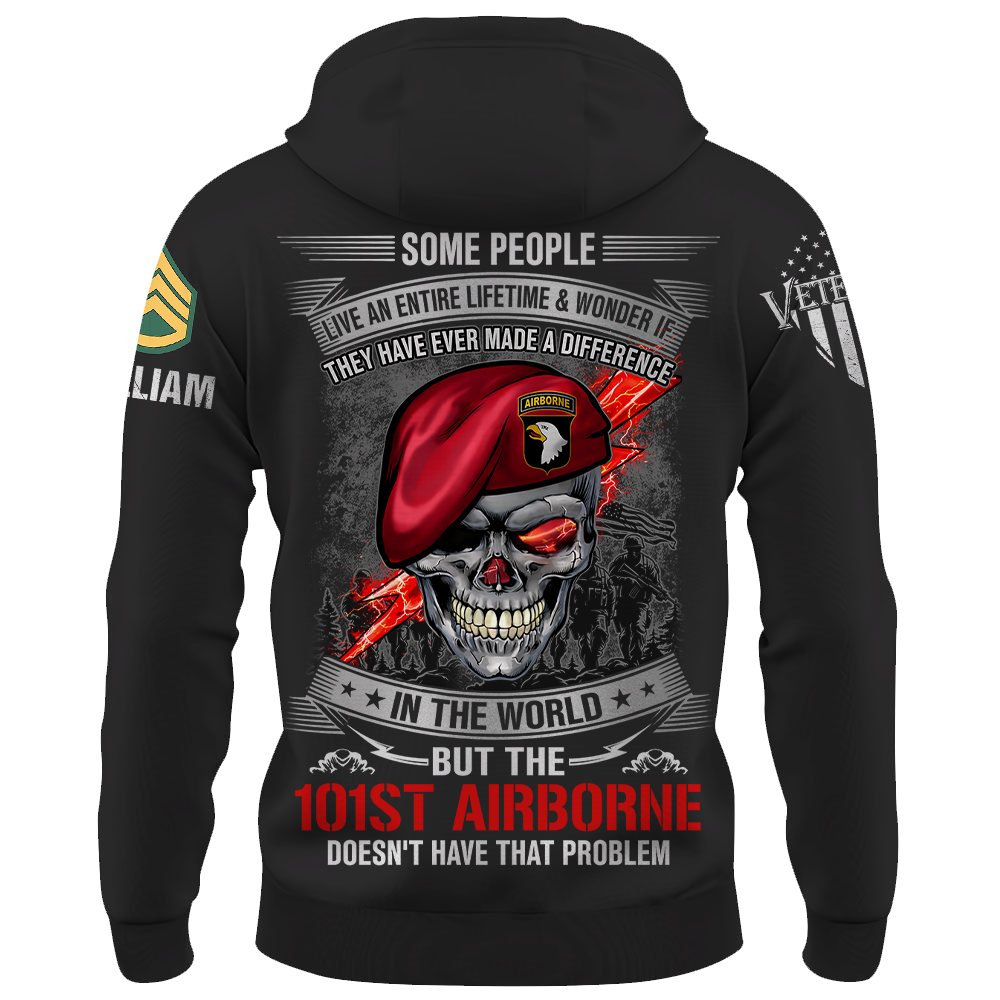 Custom Veteran Shirt Some People Live An Entire Lifetime And Wonder If They Had Ever Made A Difference Skull Military Veteran Shirt K1702 Trhn