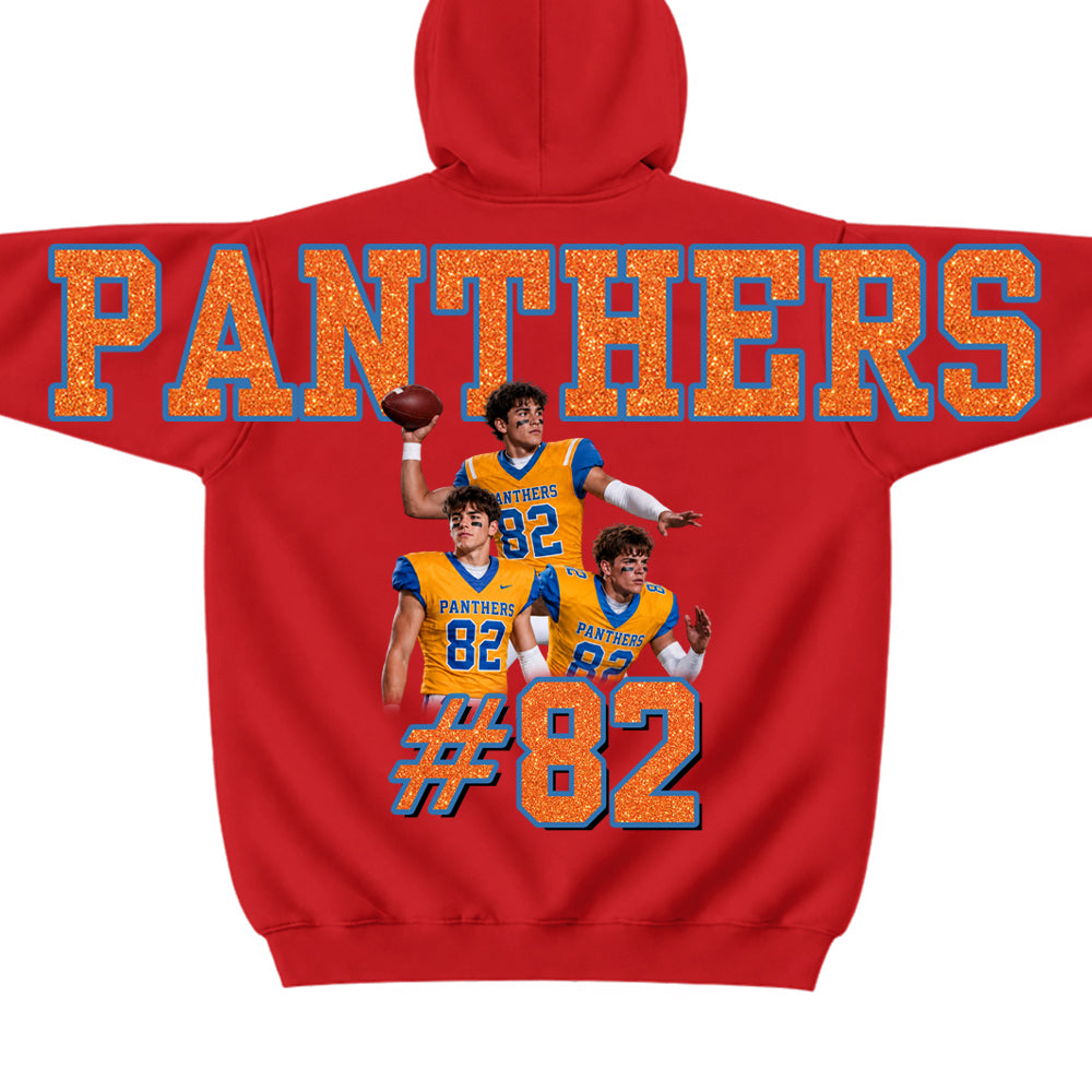 Football Mom Shirt - Personalized Shirt For Football Family Custom Photo Player K1702 MT2