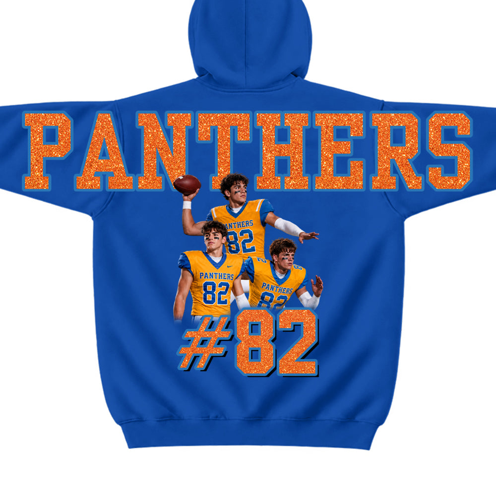 Football Mom Shirt - Personalized Shirt For Football Family Custom Photo Player K1702 MT2