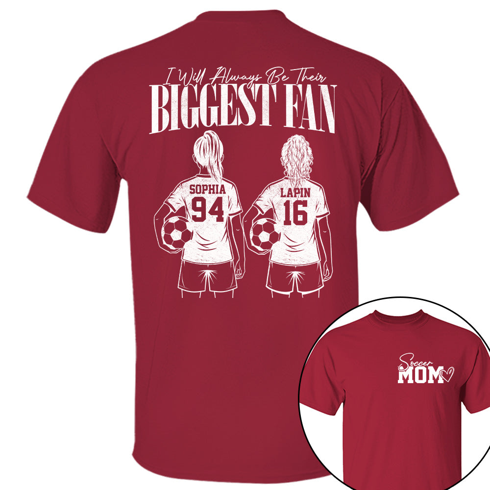 I'll Always Be Your Biggest Fan - Washed Tee Retro Bootleg Shirt For Soccer Players T24