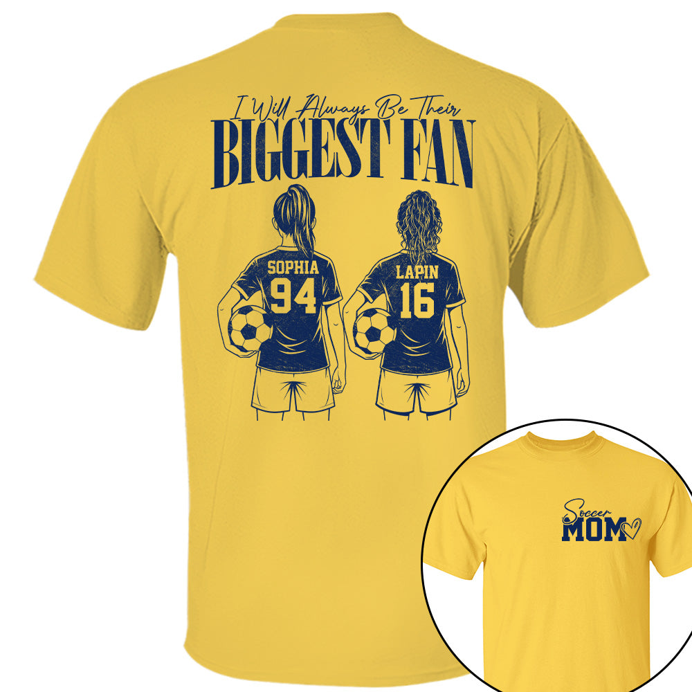 I'll Always Be Your Biggest Fan - Washed Tee Retro Bootleg Shirt For Soccer Players T24