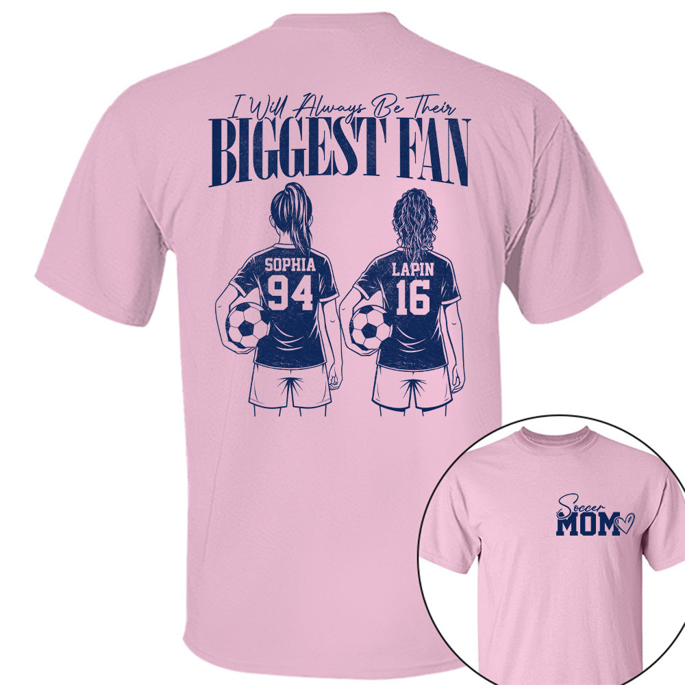 I'll Always Be Your Biggest Fan - Washed Tee Retro Bootleg Shirt For Soccer Players T24