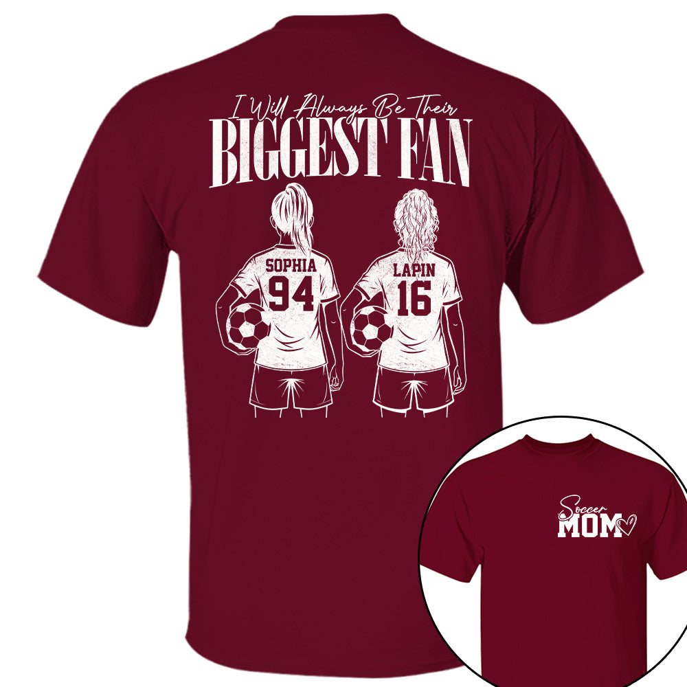 I'll Always Be Your Biggest Fan - Washed Tee Retro Bootleg Shirt For Soccer Players T24