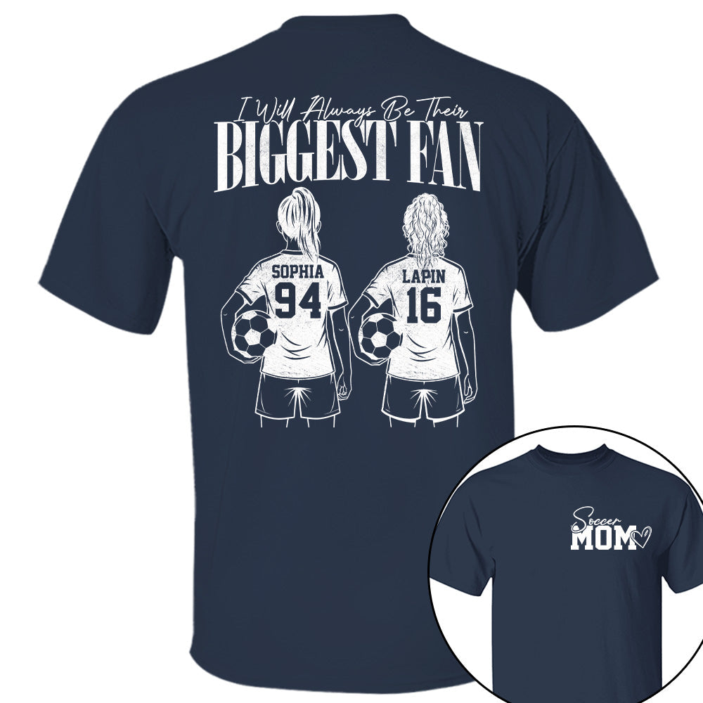 I'll Always Be Your Biggest Fan - Washed Tee Retro Bootleg Shirt For Soccer Players T24