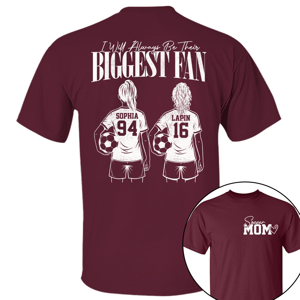 I'll Always Be Your Biggest Fan - Washed Tee Retro Bootleg Shirt For Soccer Players T24