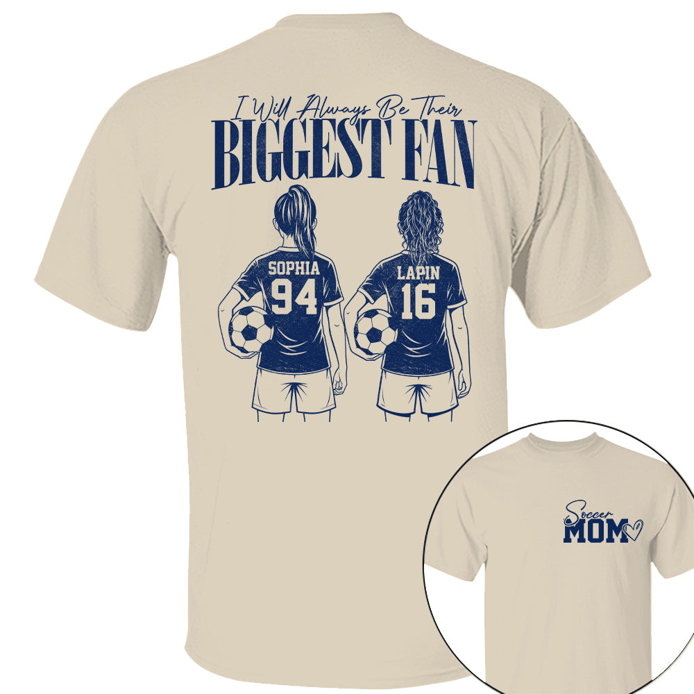 I'll Always Be Your Biggest Fan - Washed Tee Retro Bootleg Shirt For Soccer Players T24