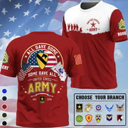 Personalized Shirt All Gave Some - Some Gave All Gift For Veteran's Day K1702 Trhn