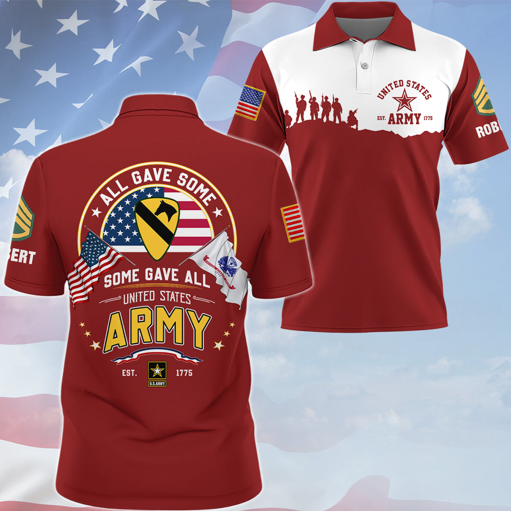Personalized Shirt All Gave Some - Some Gave All Gift For Veteran's Day K1702 Trhn