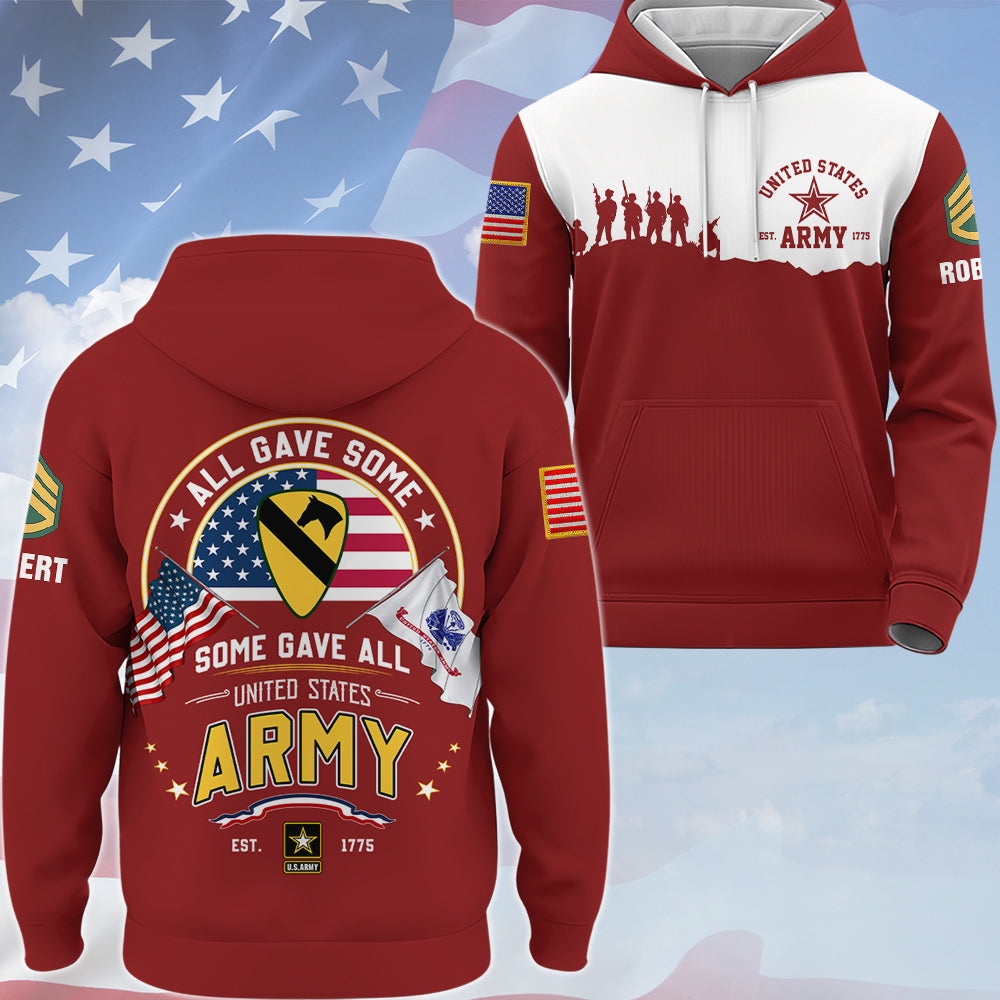 Personalized Shirt All Gave Some - Some Gave All Gift For Veteran's Day K1702 Trhn