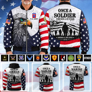 Custom Veteran Shirt Once Soldier For A Veteran Honoring All Who Served Veterans Day Shirt Honor Your Service All Over Print Shirt K1702 MT2 KL07