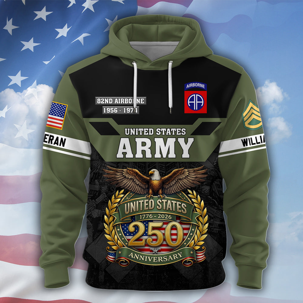 Premium America 250th Anniversary US Veteran  Shirt , Gifts For  Veterans, Gifts for Independence Day, Veterans Day K1702 MT2