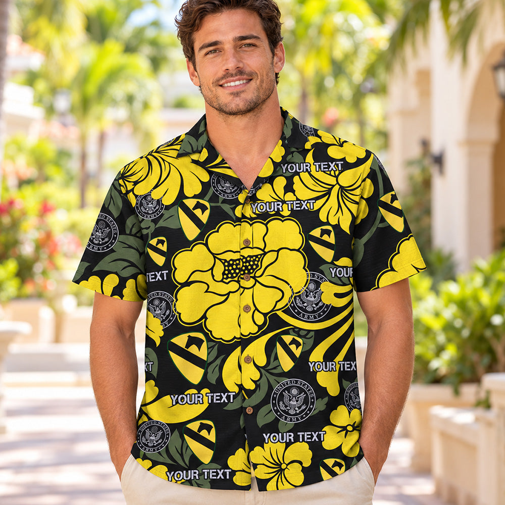 Custom Hawaiian Shirt Custom Military Division Gift For Veterans Available All Military Branches Unit Aloha Shirts K1702 MT2