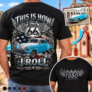 I'm Not Old I'm A Classic - Custom Photo Classic Car - Personalized Classic Car Year & Name Shirt K1702 MT2 VN09