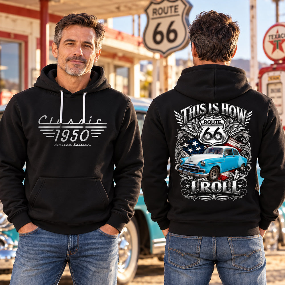 I'm Not Old I'm A Classic - Custom Photo Classic Car - Personalized Classic Car Year & Name Shirt K1702 MT2 VN09