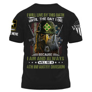 Custom Shirt I Will Live By This Oath Until The Day I Die Because I Am And Always Will Be A Veteran Shirt K1702