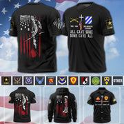 Custom Shirt All Gave Some Some Gave All Flag Veteran Memorials Day  Gift For Veterans K1702 MT2