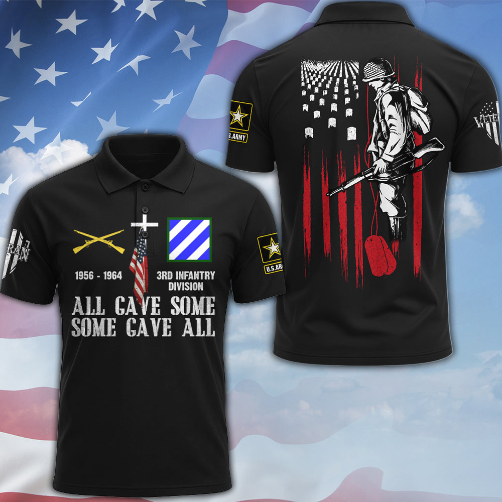 Custom Shirt All Gave Some Some Gave All Flag Veteran Memorials Day  Gift For Veterans K1702 MT2