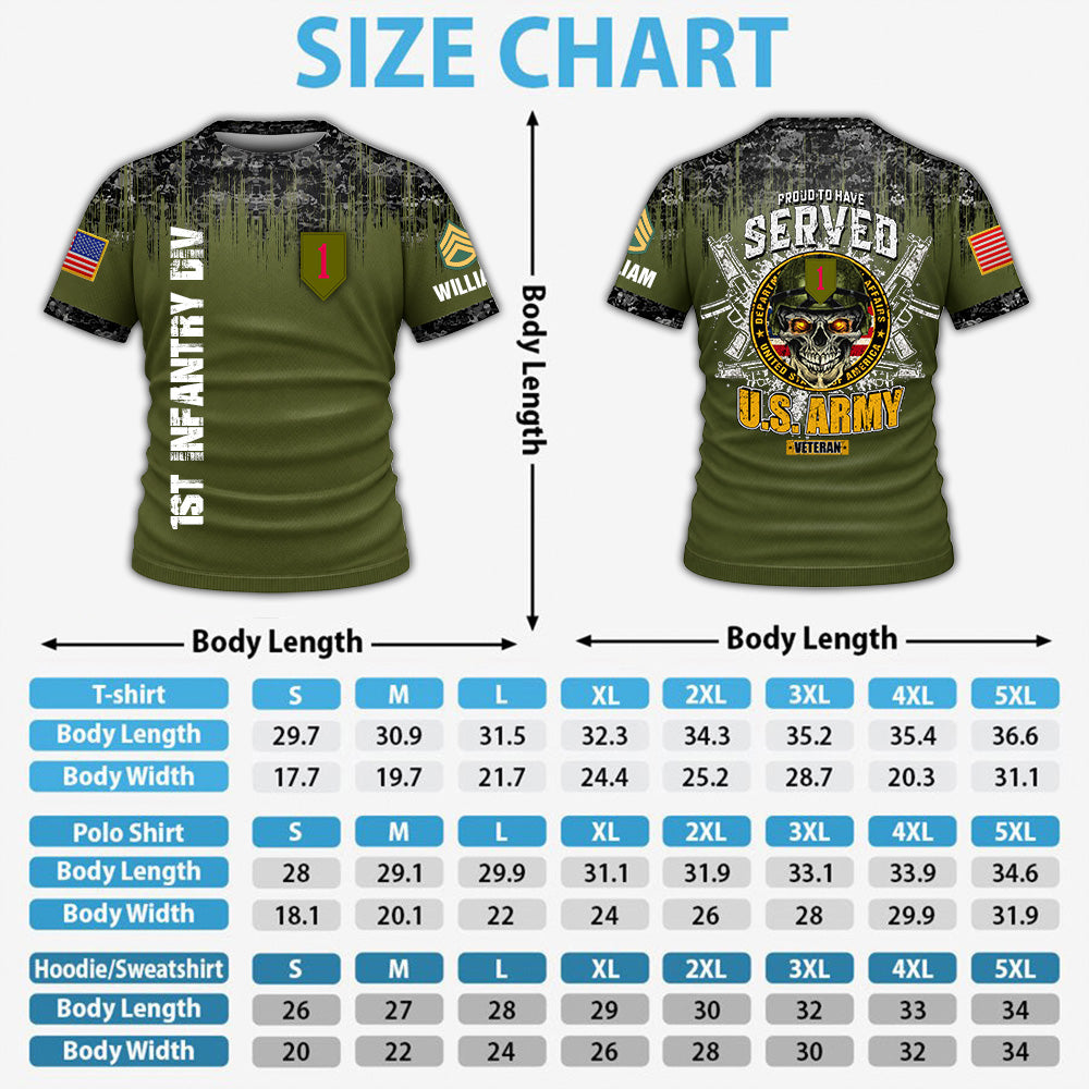 Custom Veteran Shirt Proud To Have Served Available All Military Branches Custom Military Patches K1702 MT2
