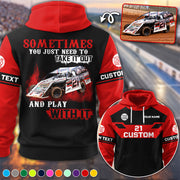 Take It Out & Play - Personalized Dirt Track Racing Photo All Over Print Shirts - Gift For Racing Fans Vrs 2 A2110 Pt99 KL07