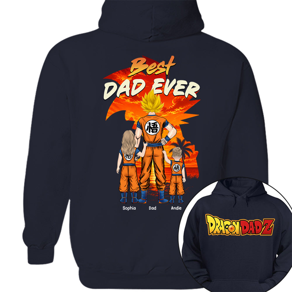Custom DragonDad Best Dad Ever Shirt, Father's Day 2026 L0411 VH01