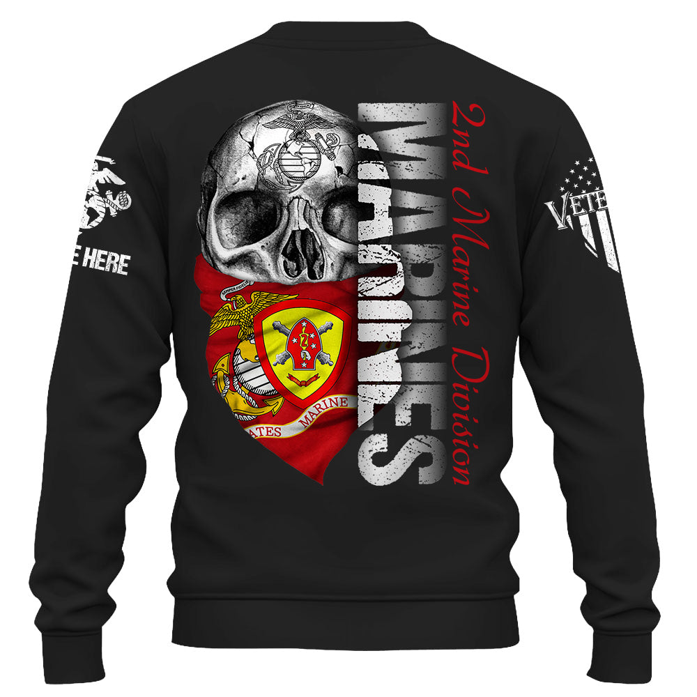 Personalized Shirt Military Skull Veteran Available All Branches Gift For Veteran Soldier K1702 Trhn