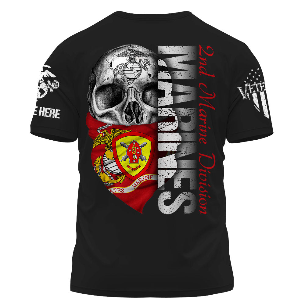 Personalized Shirt Military Skull Veteran Available All Branches Gift For Veteran Soldier K1702 Trhn