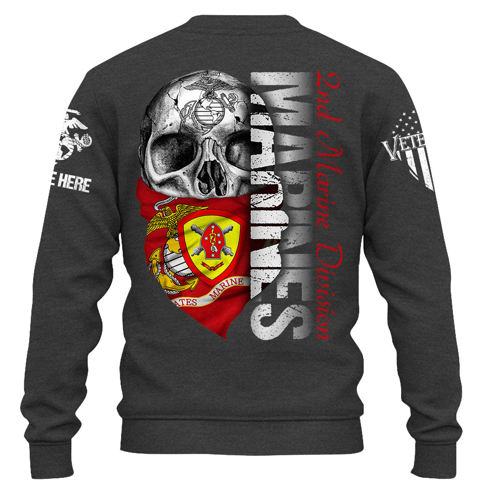 Personalized Shirt Military Skull Veteran Available All Branches Gift For Veteran Soldier K1702 Trhn