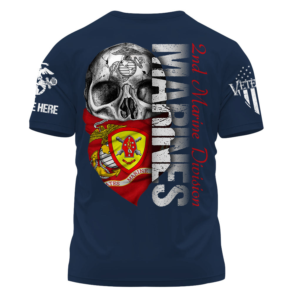 Personalized Shirt Military Skull Veteran Available All Branches Gift For Veteran Soldier K1702 Trhn