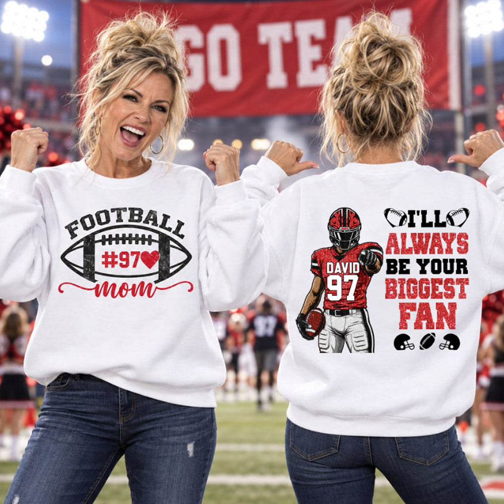 My Heart Is On That Field - Personalized Shirt Fot American Football Lovers Family Gifts NA04 Nh00