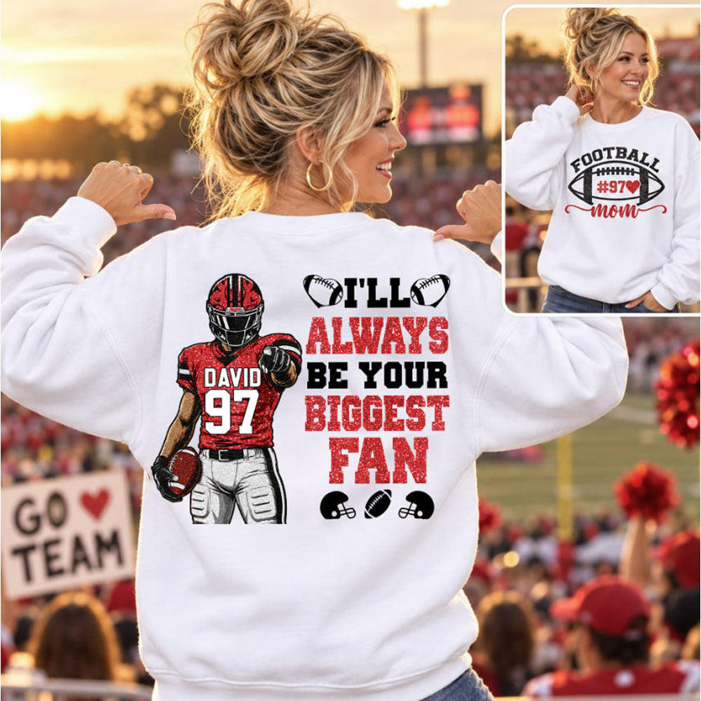 My Heart Is On That Field - Personalized Shirt Fot American Football Lovers Family Gifts NA04 Nh00
