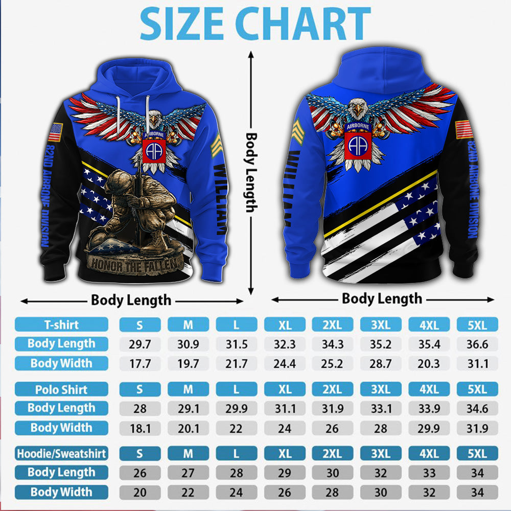 Personalized All Over Print Shirt Eagle America US Veteran Military Shirt United States Custom Military Patches K1702 MT2
