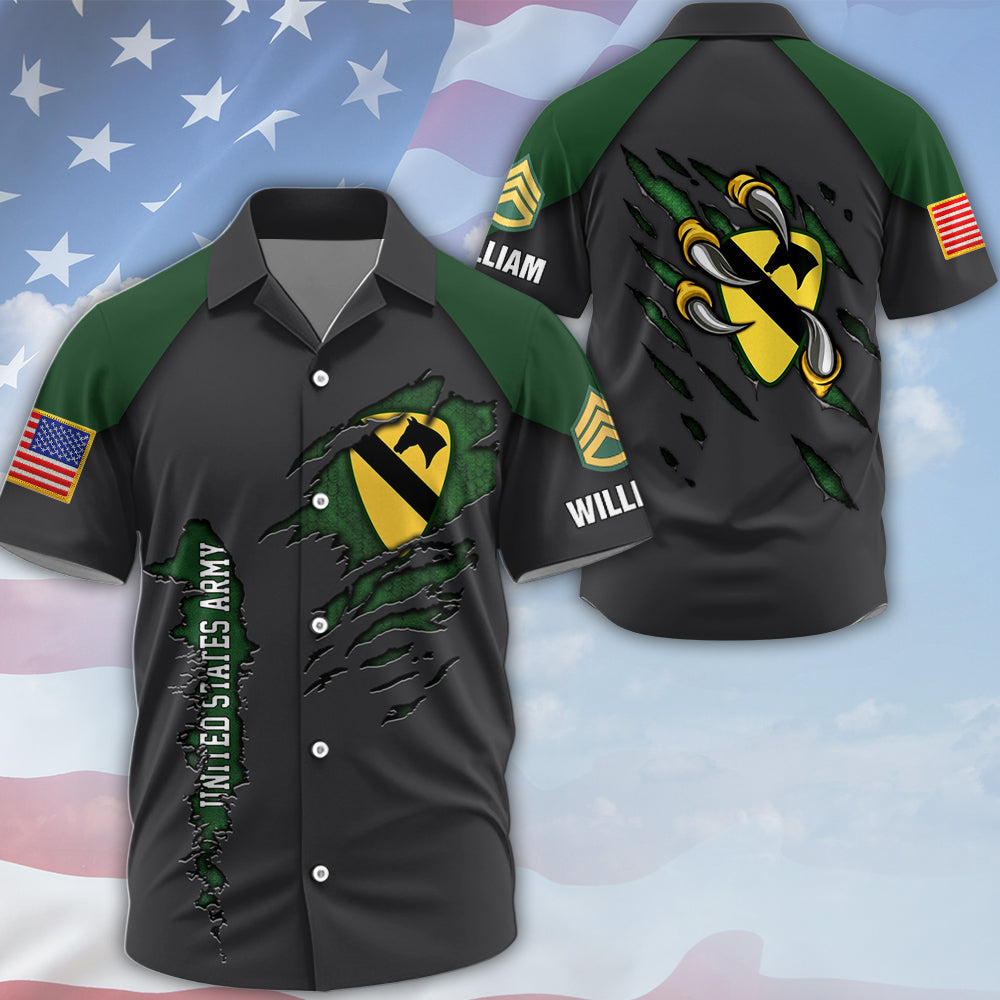 Customized Veteran Military Shirt Eagle America Military Patches Available All Military Branches K1702 MT2