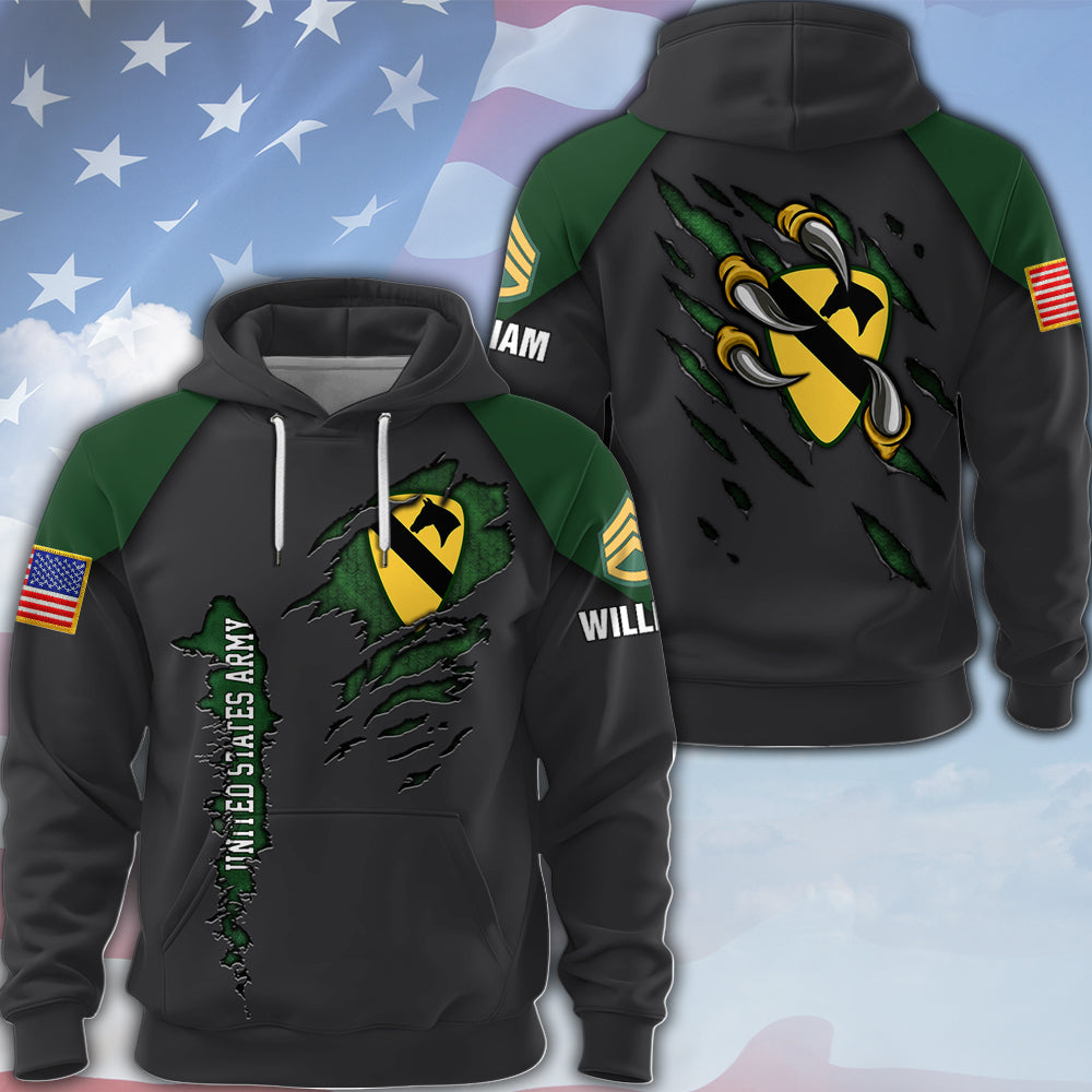 Customized Veteran Military Shirt Eagle America Military Patches Available All Military Branches K1702 MT2