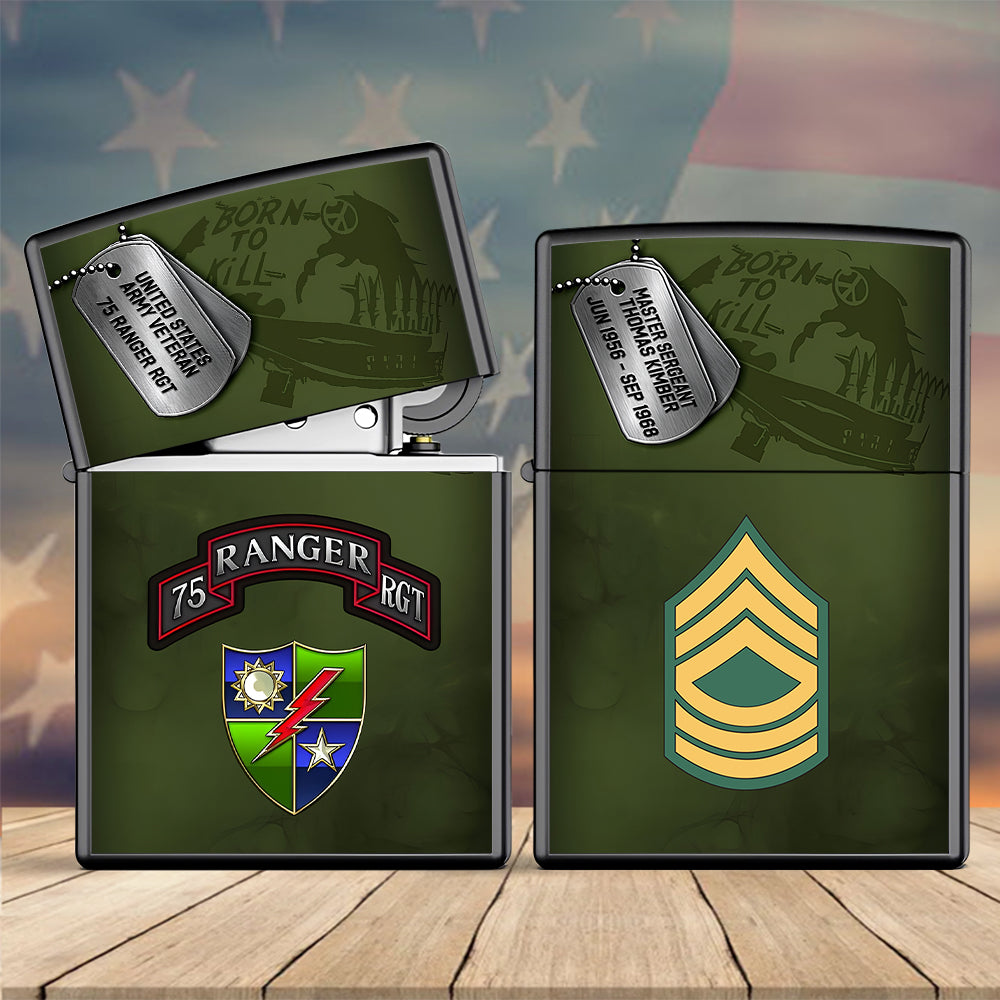 Zippo Lighters Custom Military Available All Branches Gift For Veteran K1702 Trhn
