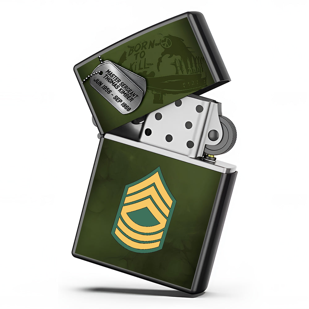 Zippo Lighters Custom Military Available All Branches Gift For Veteran K1702 Trhn