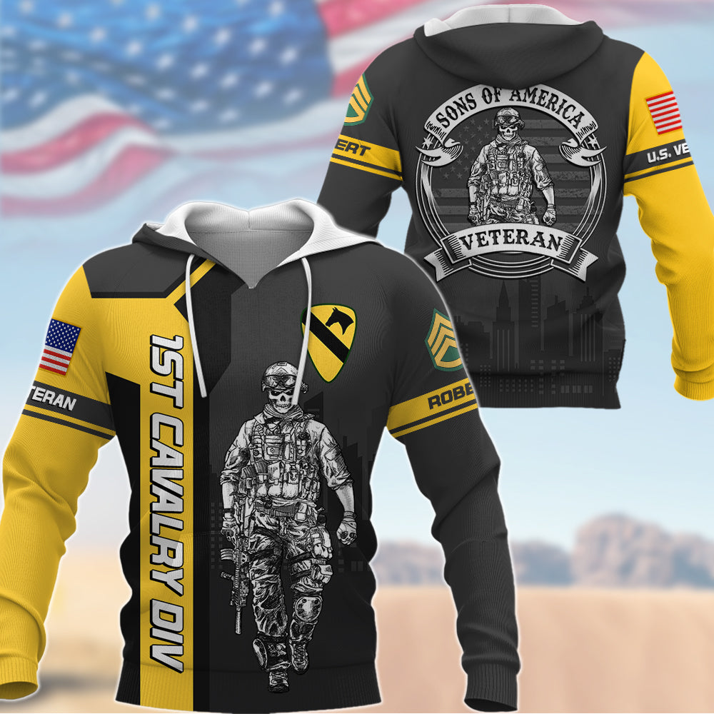 Custom Shirt Veteran Sons Of America Available All Military Branches Custom Gift For Veterans K1702 Trhn