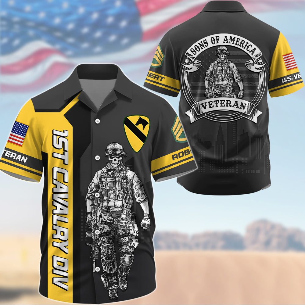 Custom Shirt Veteran Sons Of America Available All Military Branches Custom Gift For Veterans K1702 Trhn