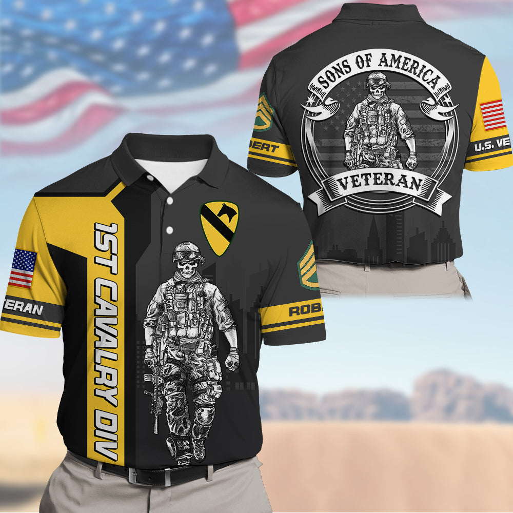 Custom Shirt Veteran Sons Of America Available All Military Branches Custom Gift For Veterans K1702 Trhn