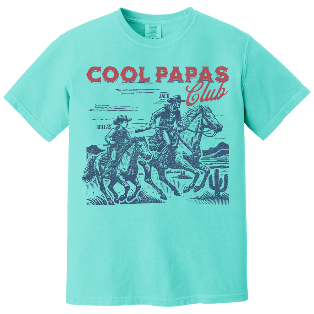 Personalized Best Dad Ever Cowboy T-Shirt, Father's Day Gift for Dad, Custom Western Dad Shirt, Cowboy Dad Gift, Gift for Grandpa Na02 T24
