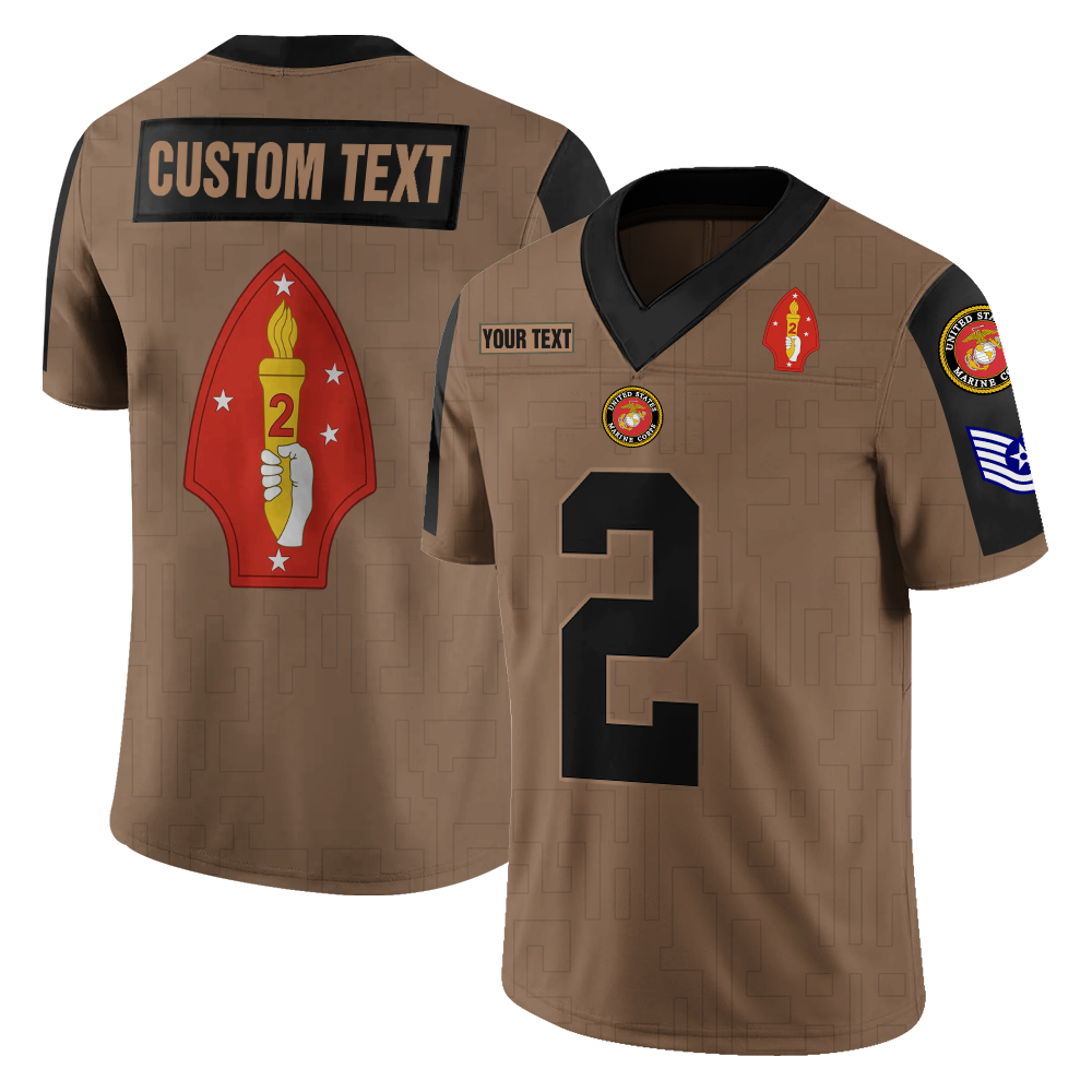 Custom Jersey Football Shirt Military Gift For Veterans K1702