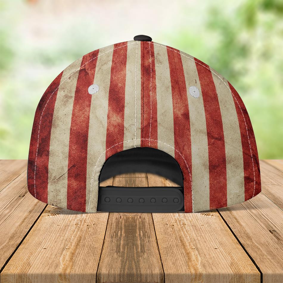 Personalized Cap for Veteran with Division and Rank - United States Military Gift K1702