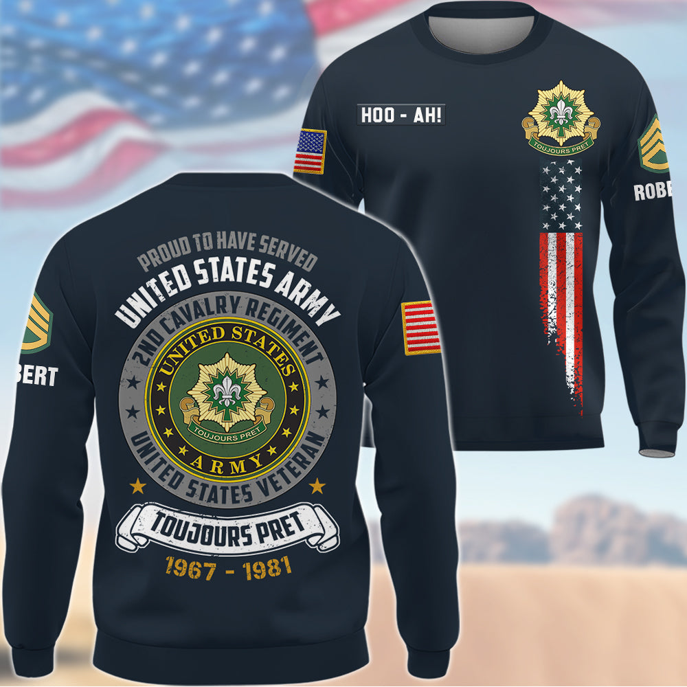 Proud To Have Served United States Veteran Custom All Military Branch Gift For Veteran's Day K1702 Trhn