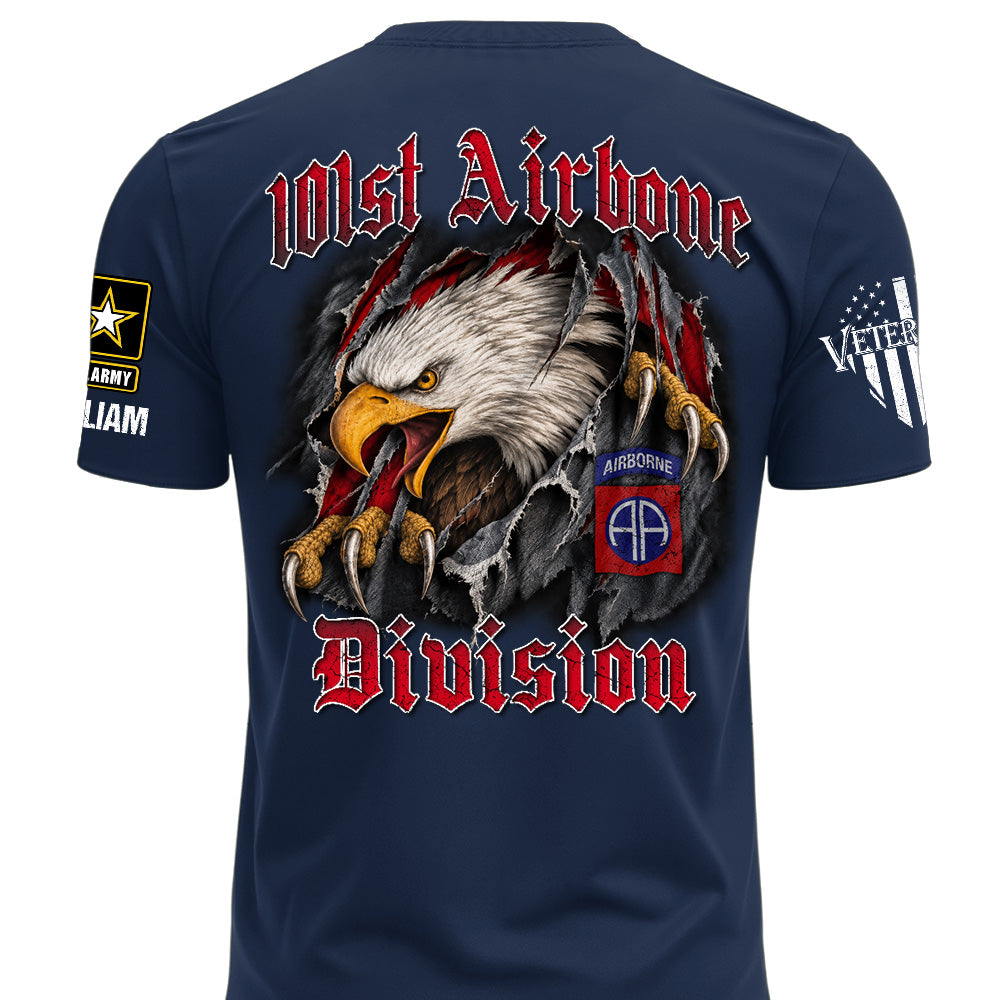 Custom Veteran Shirt Military Patches American Eagle Available All Military Branches, Veteran Gifts K1702 MT2