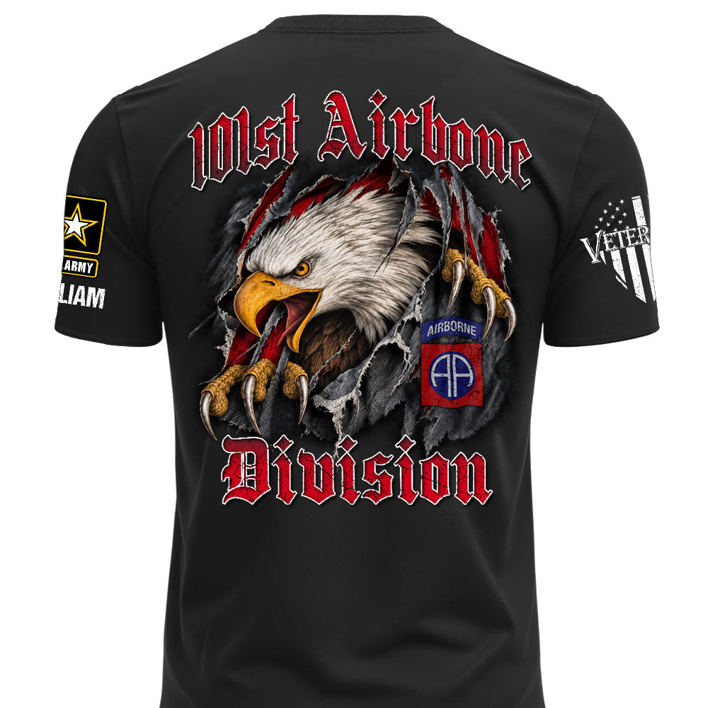 Custom Veteran Shirt Military Patches American Eagle Available All Military Branches, Veteran Gifts K1702 MT2