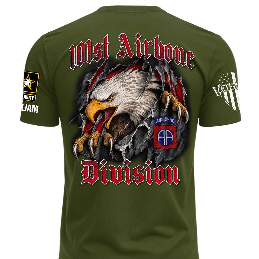 Custom Veteran Shirt Military Patches American Eagle Available All Military Branches, Veteran Gifts K1702 MT2