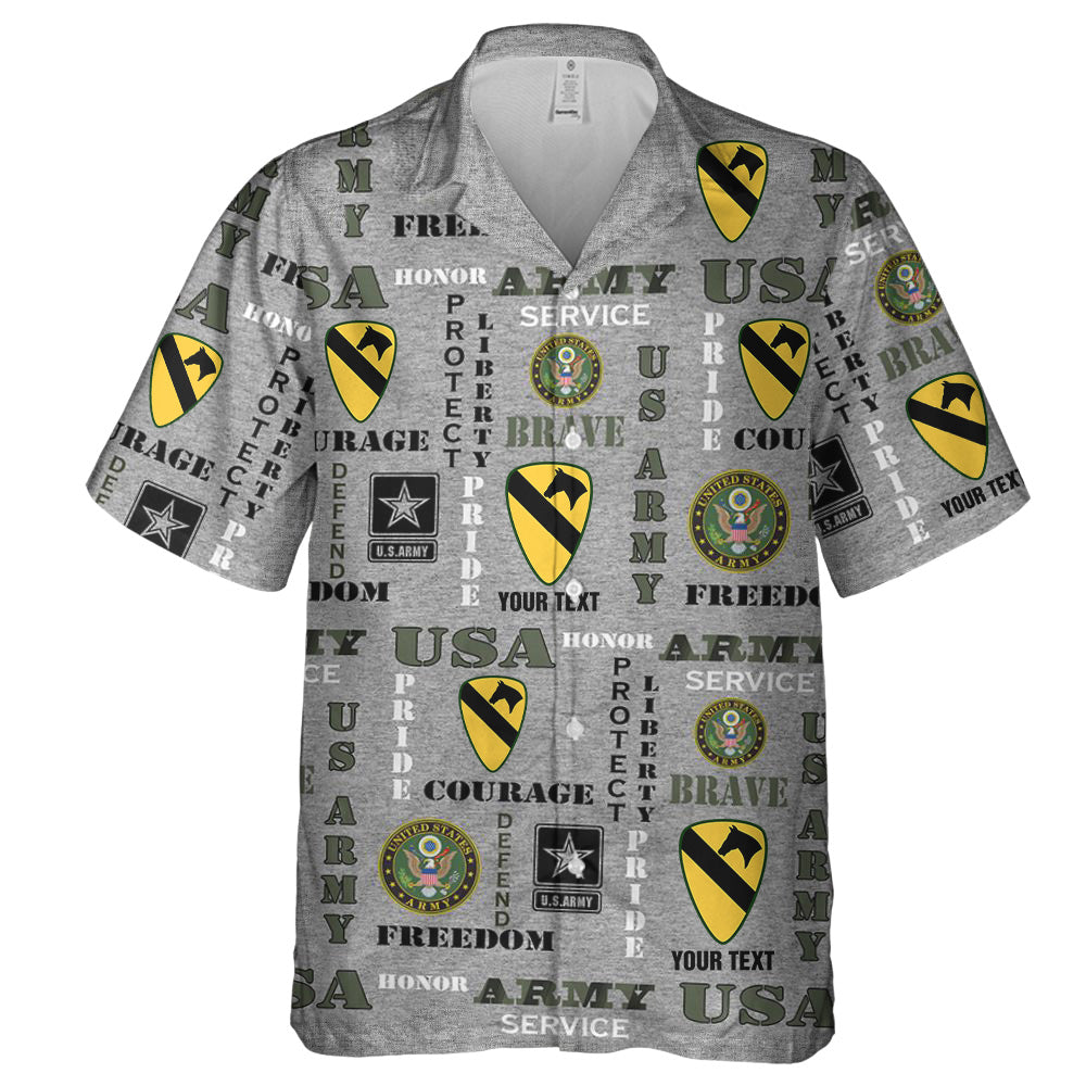 Personalized Polo Shirt Custom Military Division Patches Gift For Veterans Custom All Branches All Over  Print Shirt K1702 Trhn